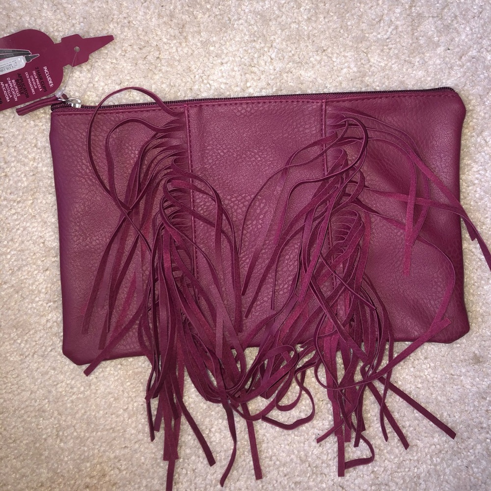 bag with fringe